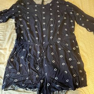 Navy Blue, Old Navy, Romper